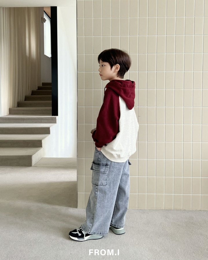 From I - Korean Children Fashion - #fashionkids - Cargo Denim Pants - 8