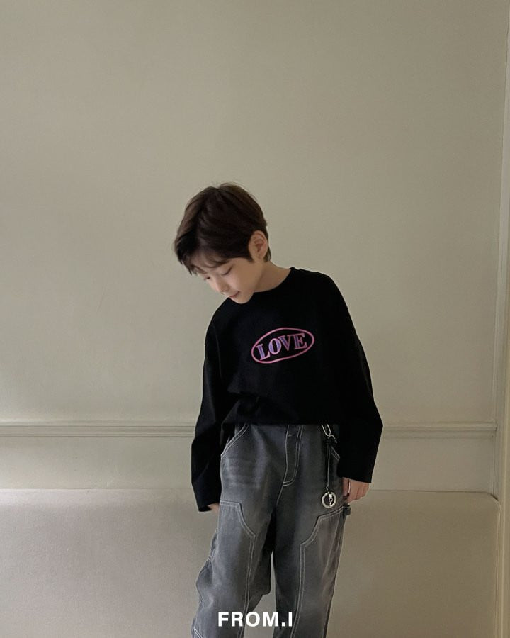 From I - Korean Children Fashion - #fashionkids - Love Tee - 5