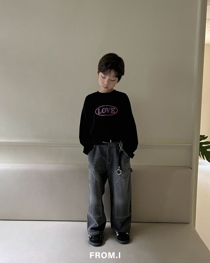 From I - Korean Children Fashion - #kidzfashiontrend - Love Tee - 8