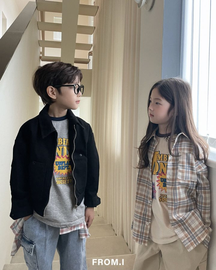 From I - Korean Children Fashion - #kidzfashiontrend - Member Raglan Tee - 10