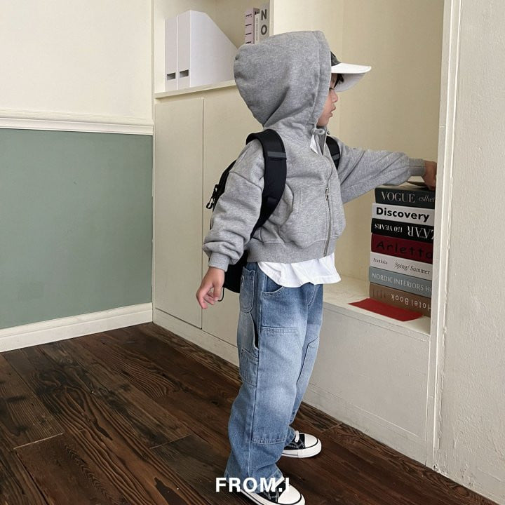 From I - Korean Children Fashion - #kidzfashiontrend - Hood Zip-up Jacket - 6