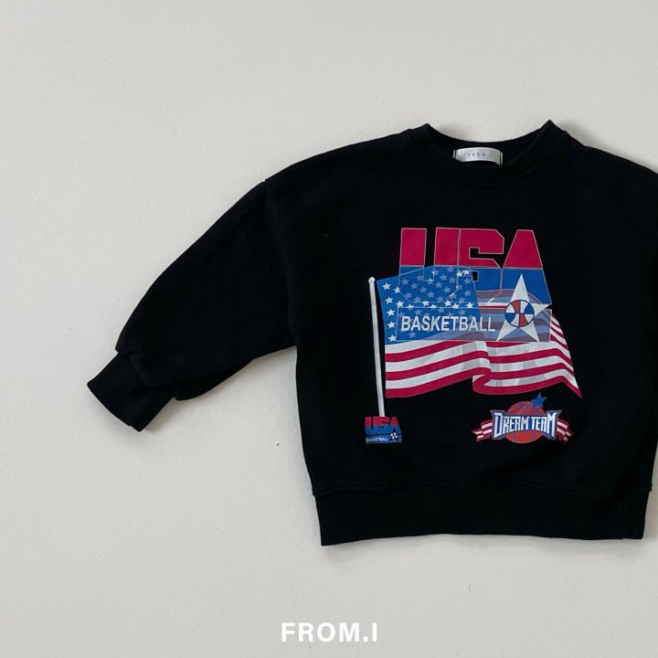 From I - Korean Children Fashion - #littlefashionista - Flag Sweatshirts - 12