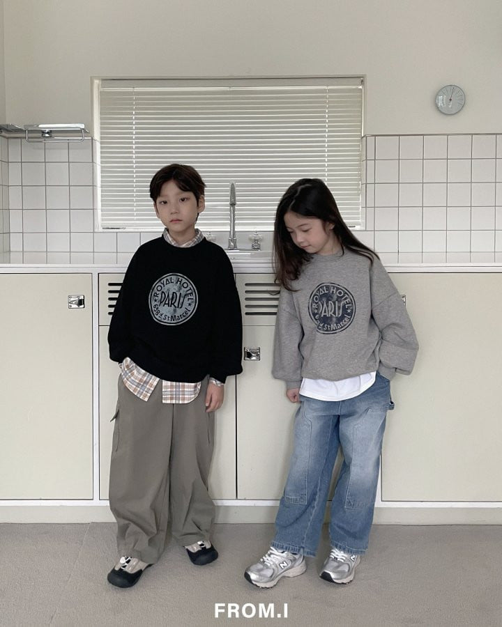 From I - Korean Children Fashion - #magicofchildhood - Paris Sweatshirts - 11