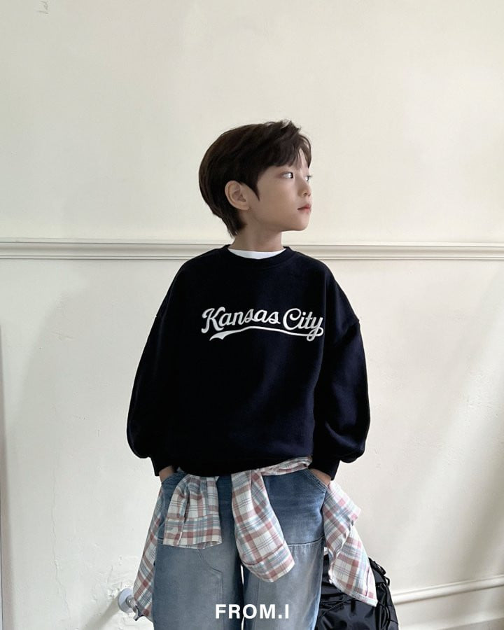 From I - Korean Children Fashion - #magicofchildhood - Kansas Sweatshirts - 6