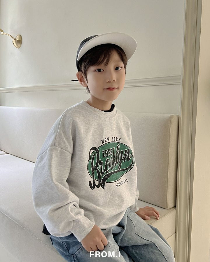 From I - Korean Children Fashion - #stylishchildhood - Brooklyn Sweatshirts - 3