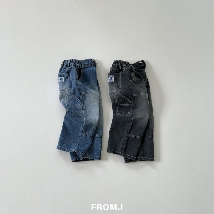 From I - Korean Children Fashion - #stylishchildhood - Double Knee Carpender Pants