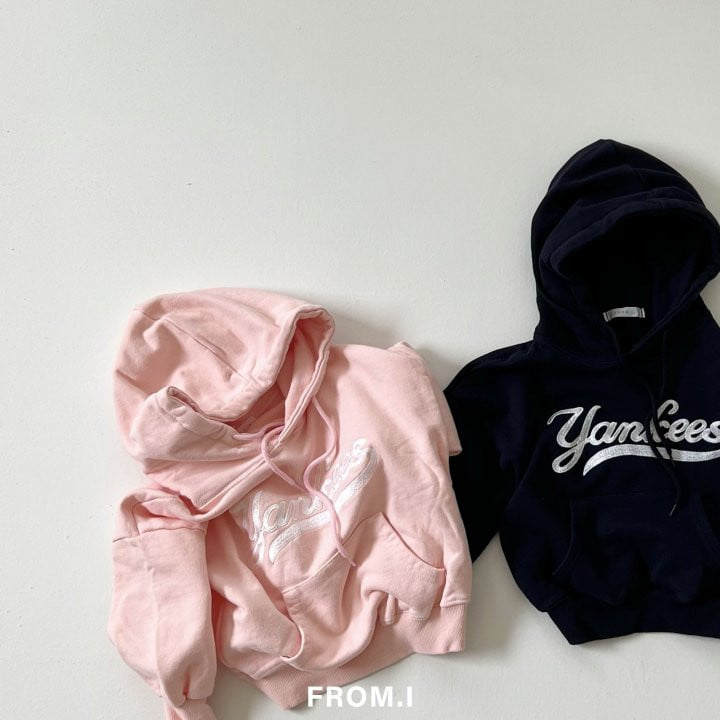 From I - Korean Children Fashion - #todddlerfashion - Yankees Hoodie