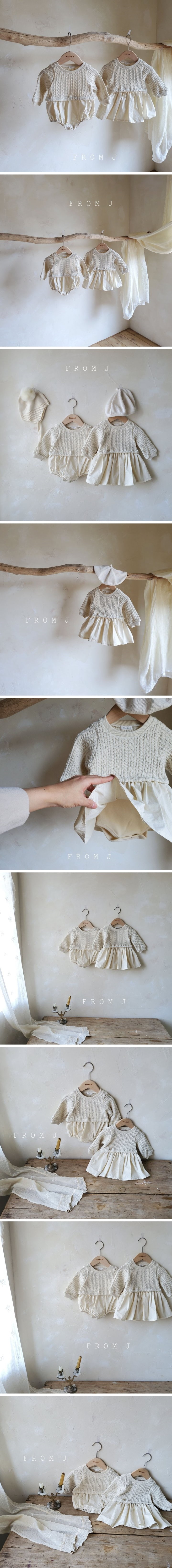 From J - Korean Baby Fashion - #babyootd - Twist Bodysuit