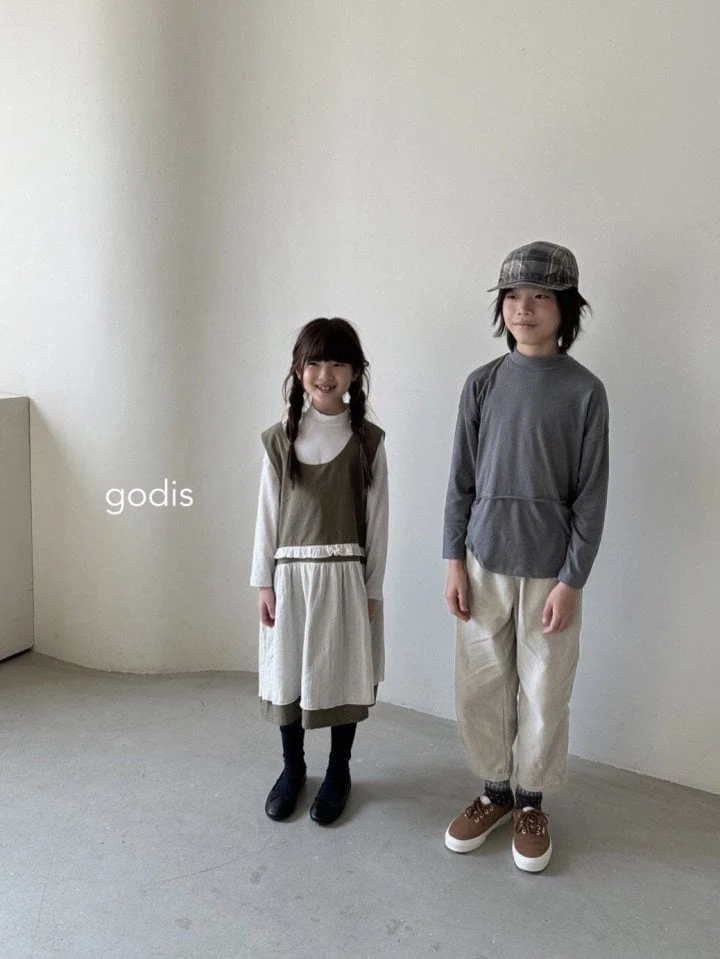 Godis - Korean Children Fashion - #childofig - Soft Half Turtleneck Tee - 6