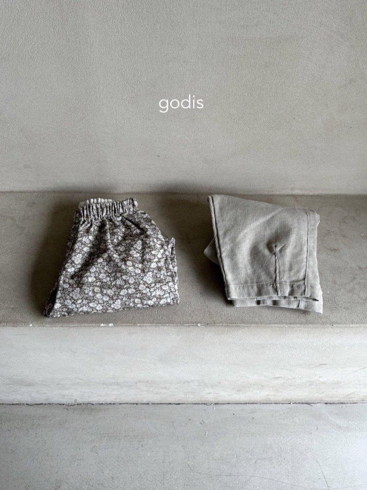 Godis - Korean Children Fashion - #childrensboutique - Corduroy Line Pants