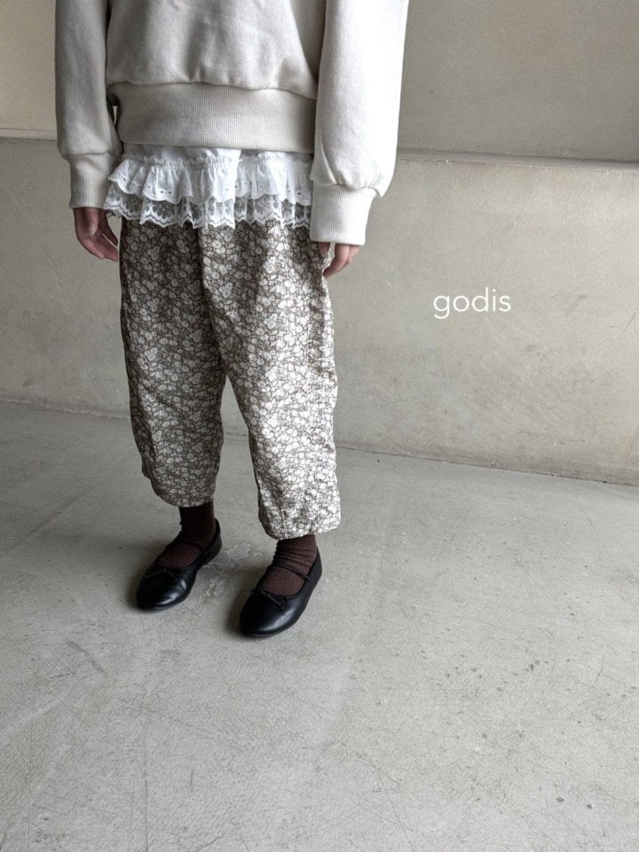 Godis - Korean Children Fashion - #designkidswear - Corduroy Line Pants - 2