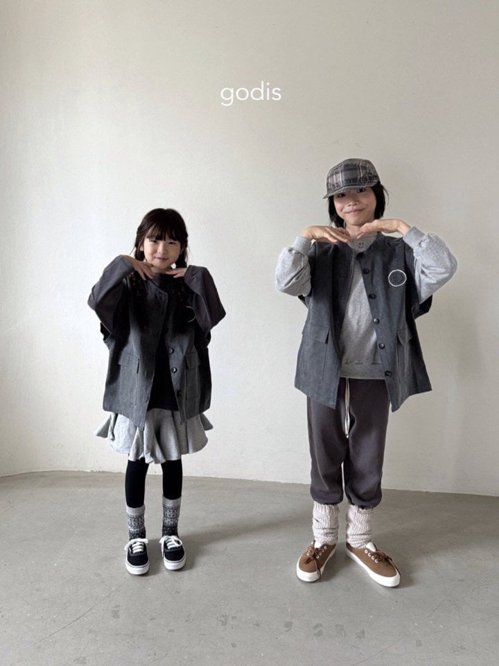 Godis - Korean Children Fashion - #kidsshorts - Pocket Vest - 6