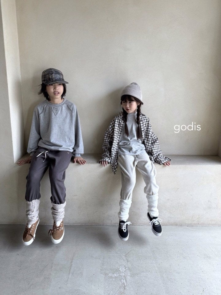 Godis - Korean Children Fashion - #kidsshorts - Croiffle Jogger Pants - 2