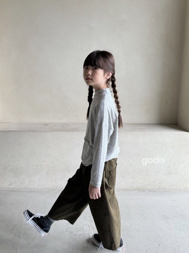 Godis - Korean Children Fashion - #kidsstore - Soft Half Turtleneck Tee - 12