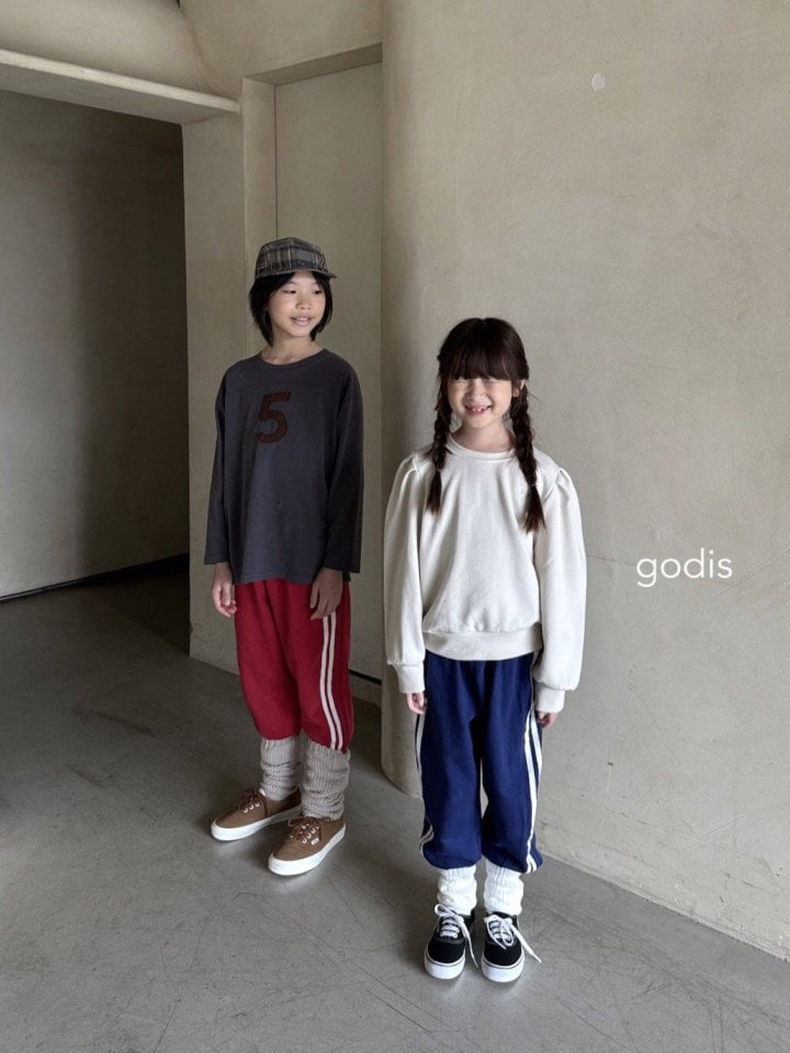 Godis - Korean Children Fashion - #minifashionista - Banding Tape Pants - 10