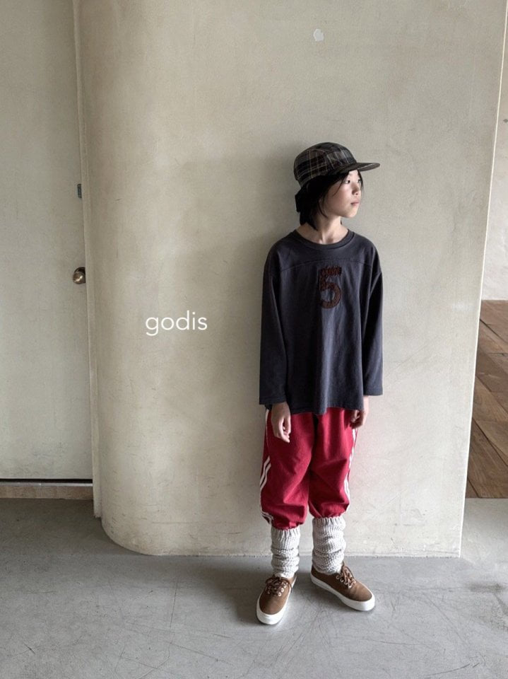 Godis - Korean Children Fashion - #todddlerfashion - Banding Tape Pants - 12