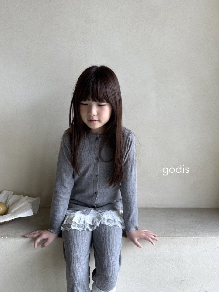 Godis - Korean Children Fashion - #todddlerfashion - Eyelet Set-up - 6