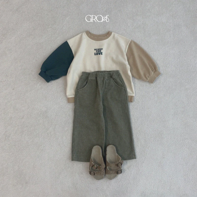 Groa - Korean Children Fashion - #Kfashion4kids - Love Colored Sweatshirts - 11