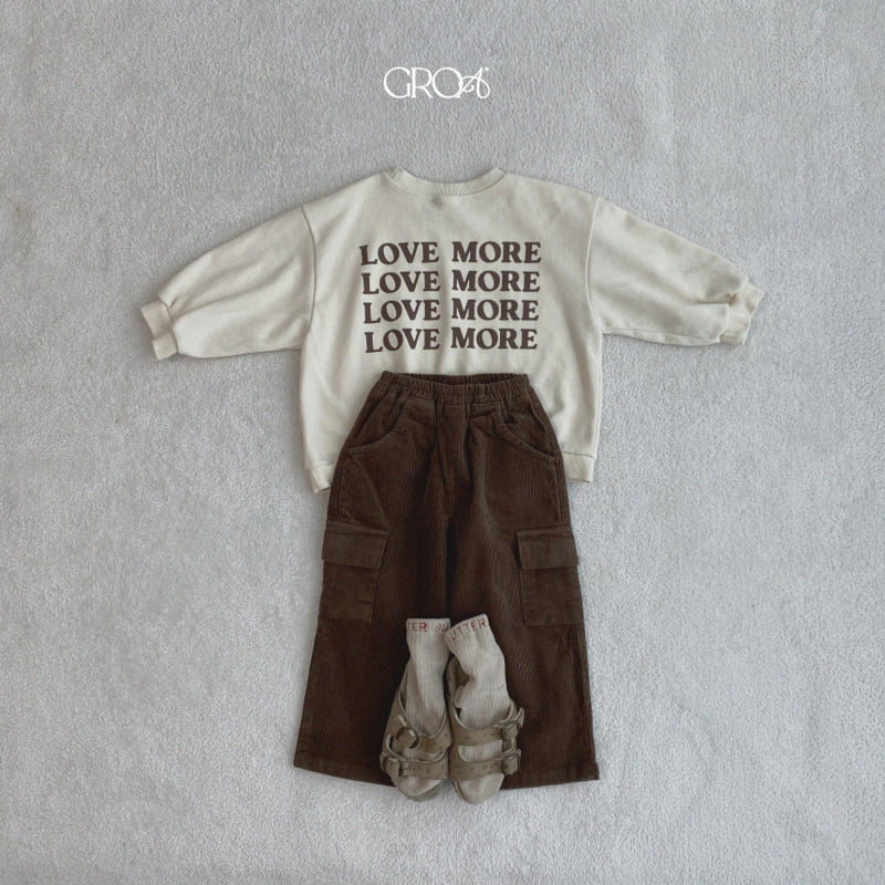 Groa - Korean Children Fashion - #childofig - Corduroy Cargo Pants - 6