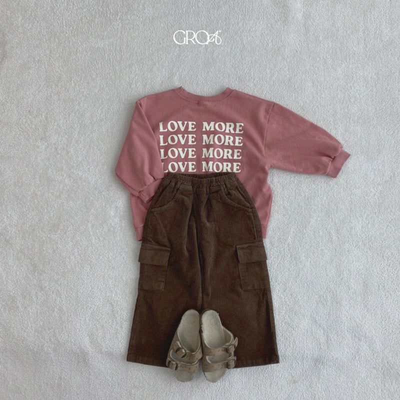 Groa - Korean Children Fashion - #childofig - Corduroy Cargo Pants - 7