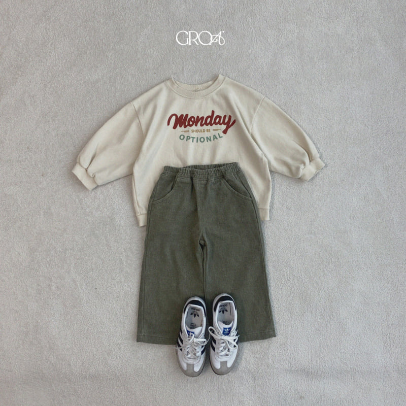 Groa - Korean Children Fashion - #childrensboutique - Monday Sweathirts - 12