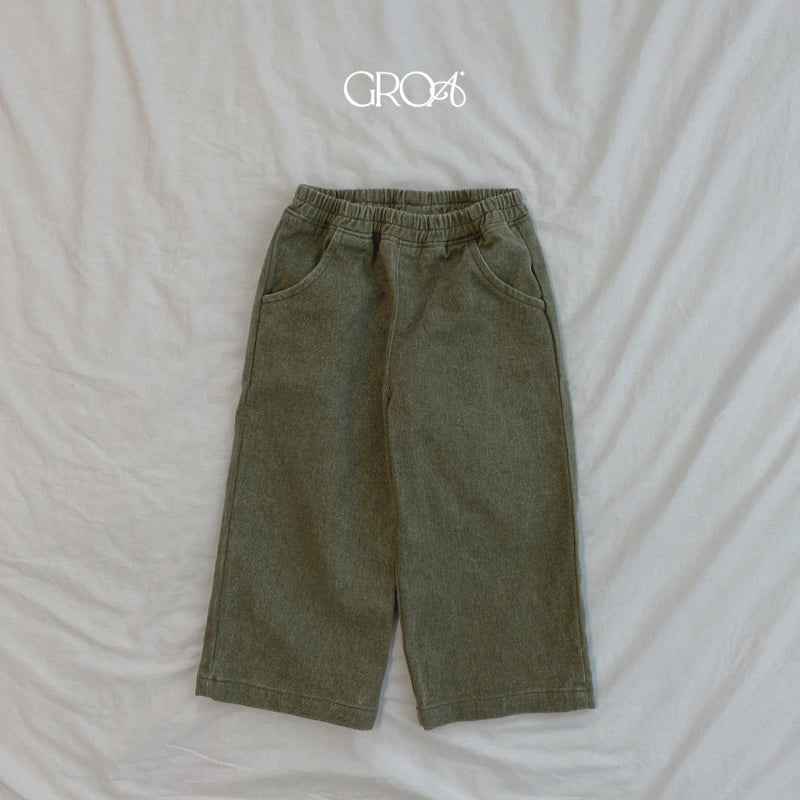 Groa - Korean Children Fashion - #designkidswear - Pigment Dying Pants - 3