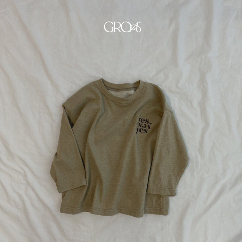 Groa - Korean Children Fashion - #designkidswear - Yes Pigment Tee - 8