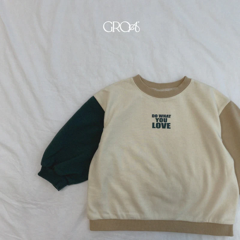 Groa - Korean Children Fashion - #discoveringself - Love Colored Sweatshirts - 6