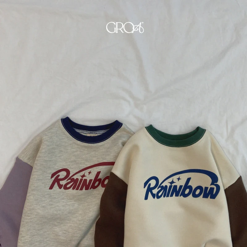 Groa - Korean Children Fashion - #kidsstore - Rainbow Sweatshirts - 6