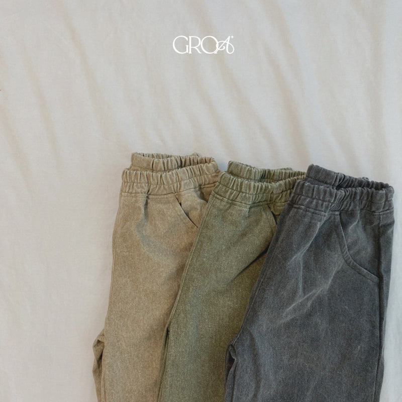 Groa - Korean Children Fashion - #kidzfashiontrend - Pigment Dying Pants - 8