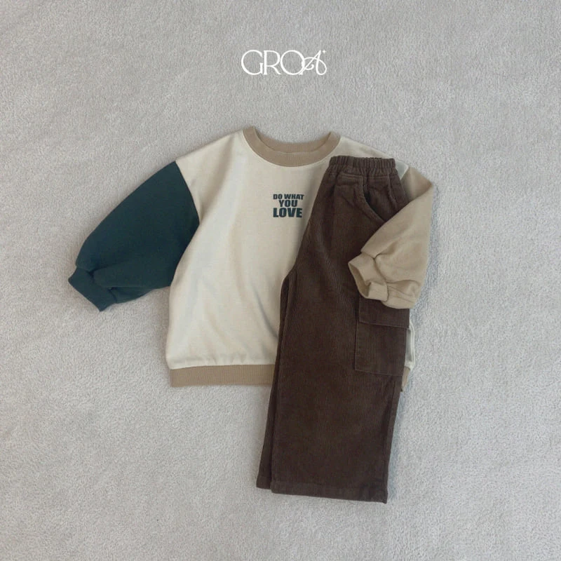 Groa - Korean Children Fashion - #littlefashionista - Love Colored Sweatshirts - 12