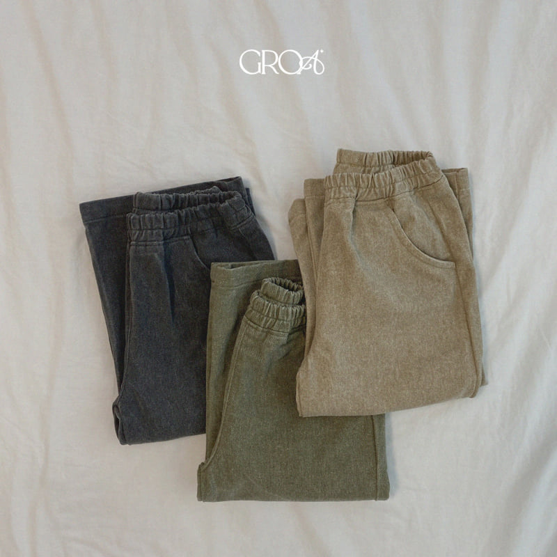 Groa - Korean Children Fashion - #littlefashionista - Pigment Dying Pants - 10