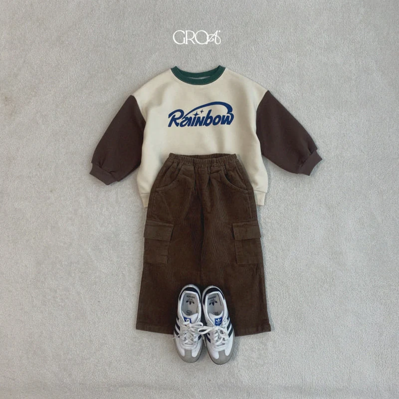 Groa - Korean Children Fashion - #magicofchildhood - Rainbow Sweatshirts - 10