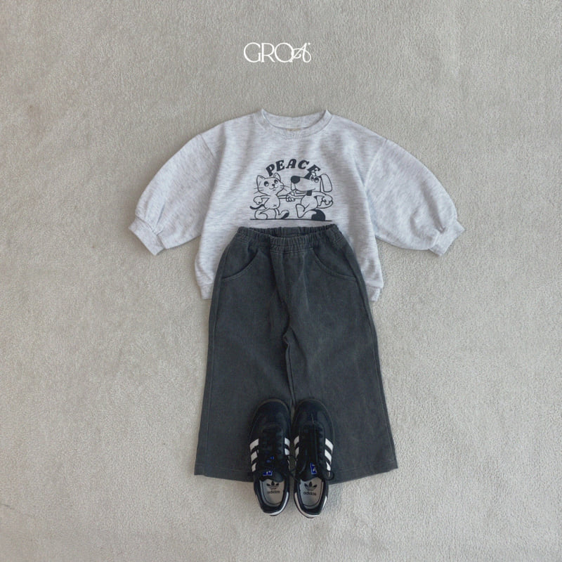 Groa - Korean Children Fashion - #minifashionista - Pigment Dying Pants - 12