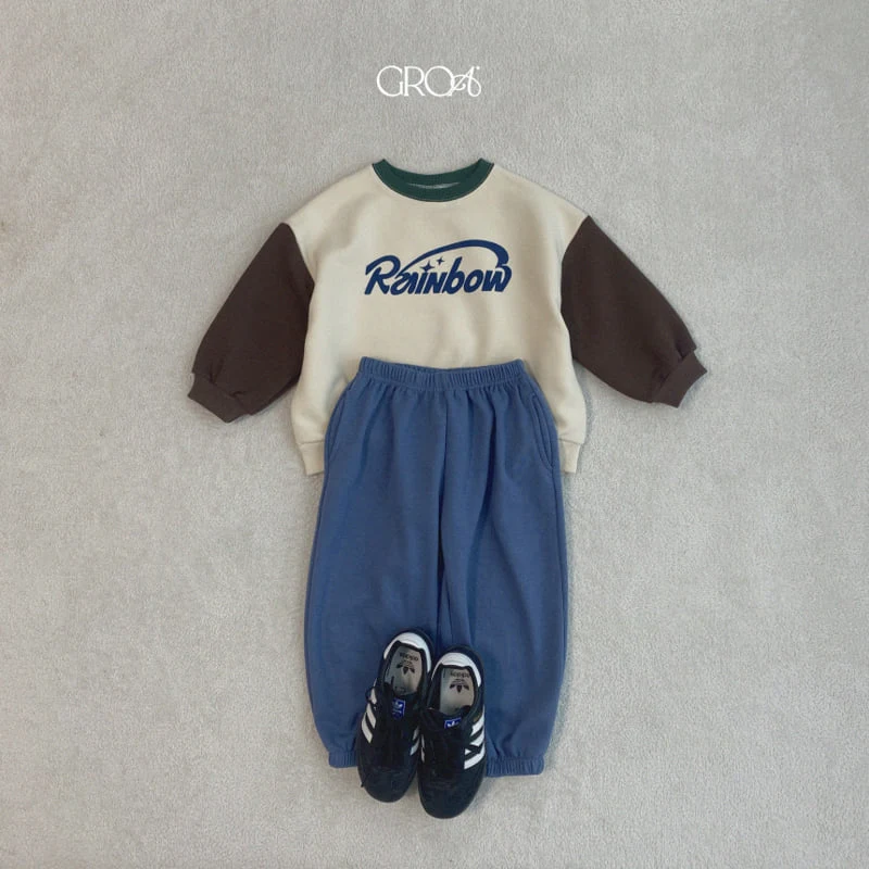 Groa - Korean Children Fashion - #minifashionista - Rainbow Sweatshirts - 11