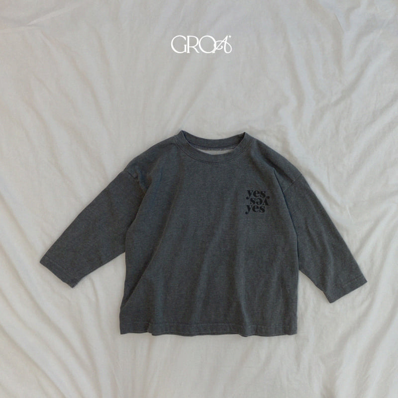 Groa - Korean Children Fashion - #minifashionista - Yes Pigment Tee - 3