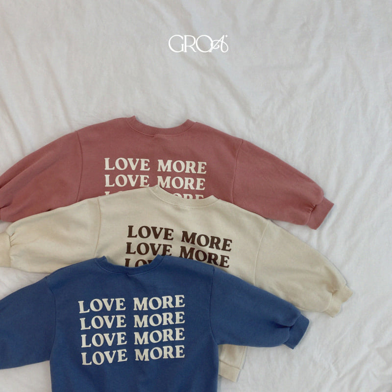 Groa - Korean Children Fashion - #prettylittlegirls - Love More Sweatshirts - 10