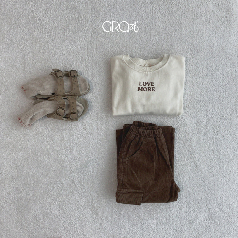 Groa - Korean Children Fashion - #prettylittlegirls - Corduroy Cargo Pants - 5