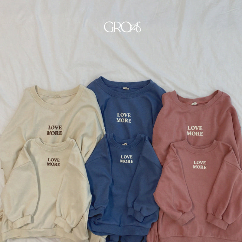 Groa - Korean Women Fashion - #womensfashion - Love More Adult Sweatshirts