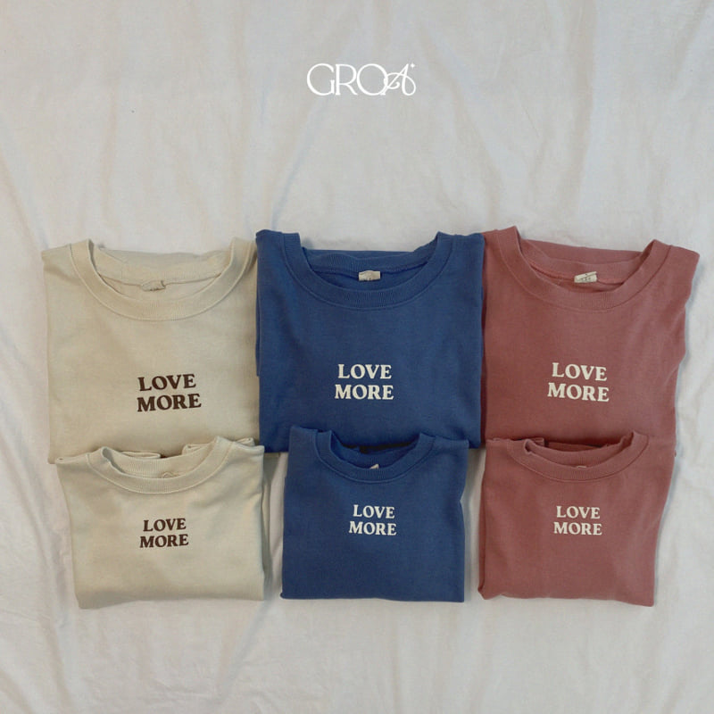 Groa - Korean Women Fashion - #womensfashion - Love More Adult Sweatshirts - 3