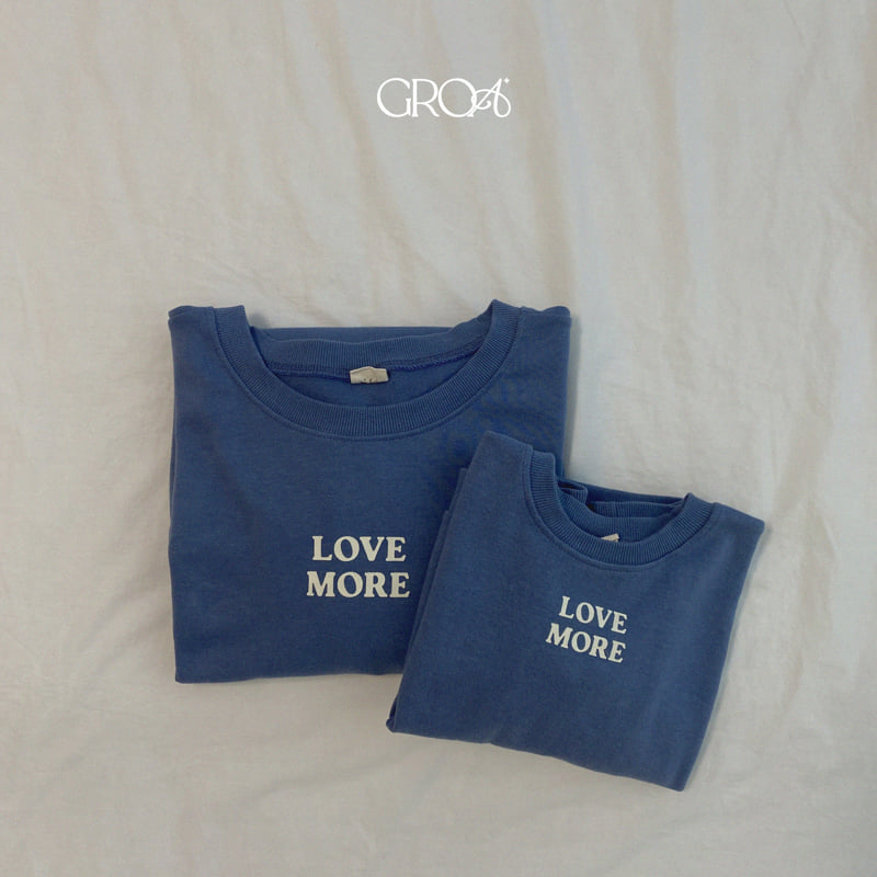 Groa - Korean Women Fashion - #womensfashion - Love More Adult Sweatshirts - 5