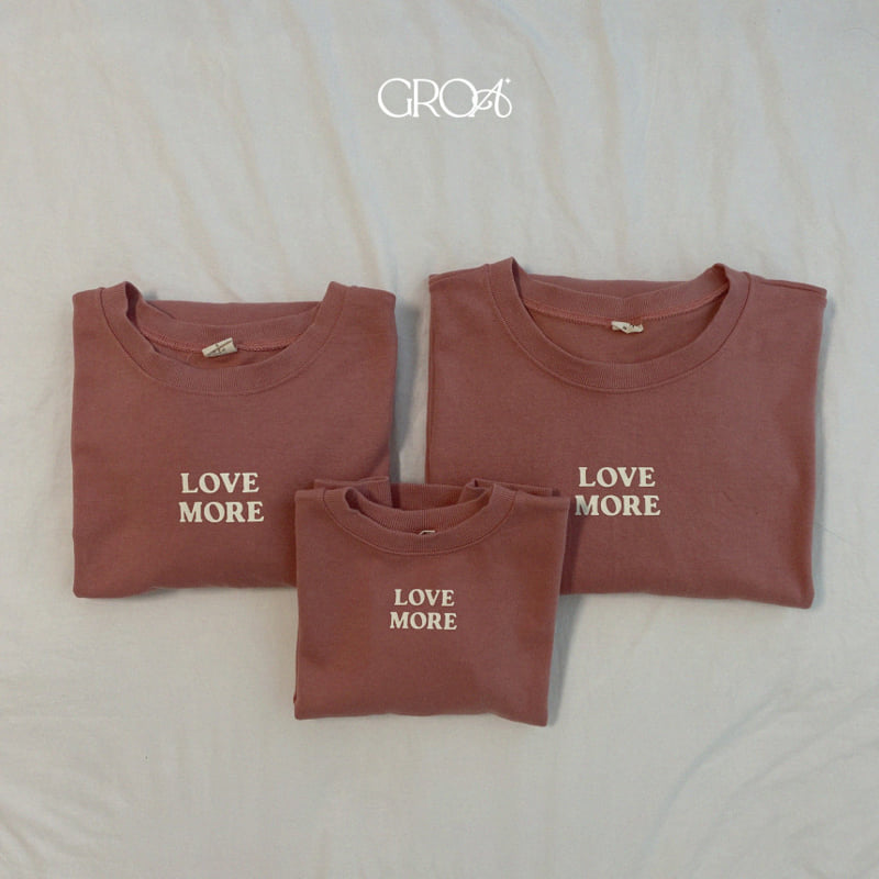 Groa - Korean Women Fashion - #womensfashion - Love More Adult Sweatshirts - 7