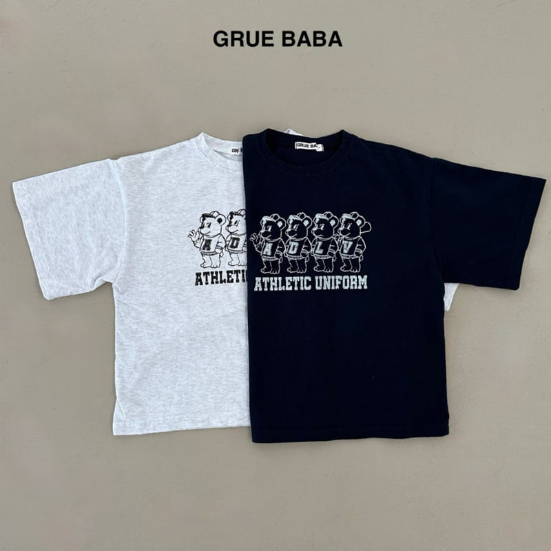 Grue Baba - Korean Children Fashion - #childofig - Uniform Tee - 2