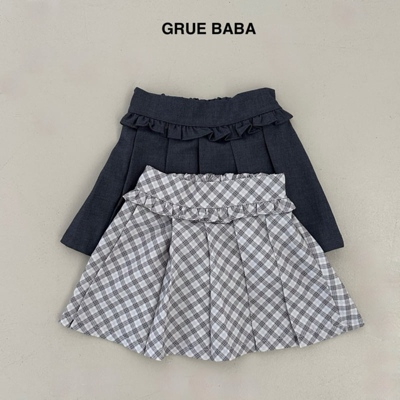 Grue Baba - Korean Children Fashion - #kidsshorts - Roco Skirt - 3