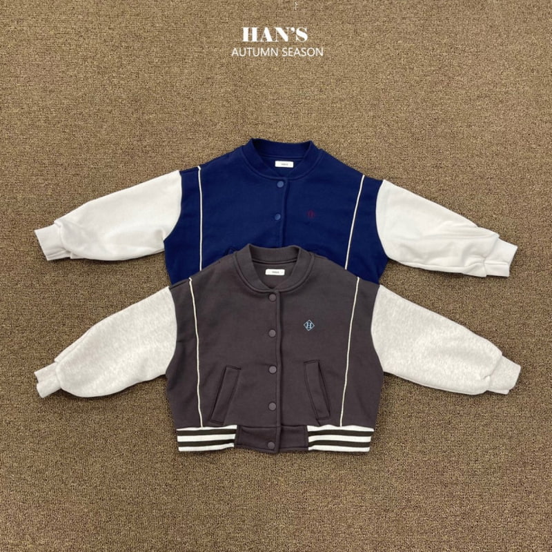 Han's - Korean Children Fashion - #Kfashion4kids - Alex Baseball Jumper