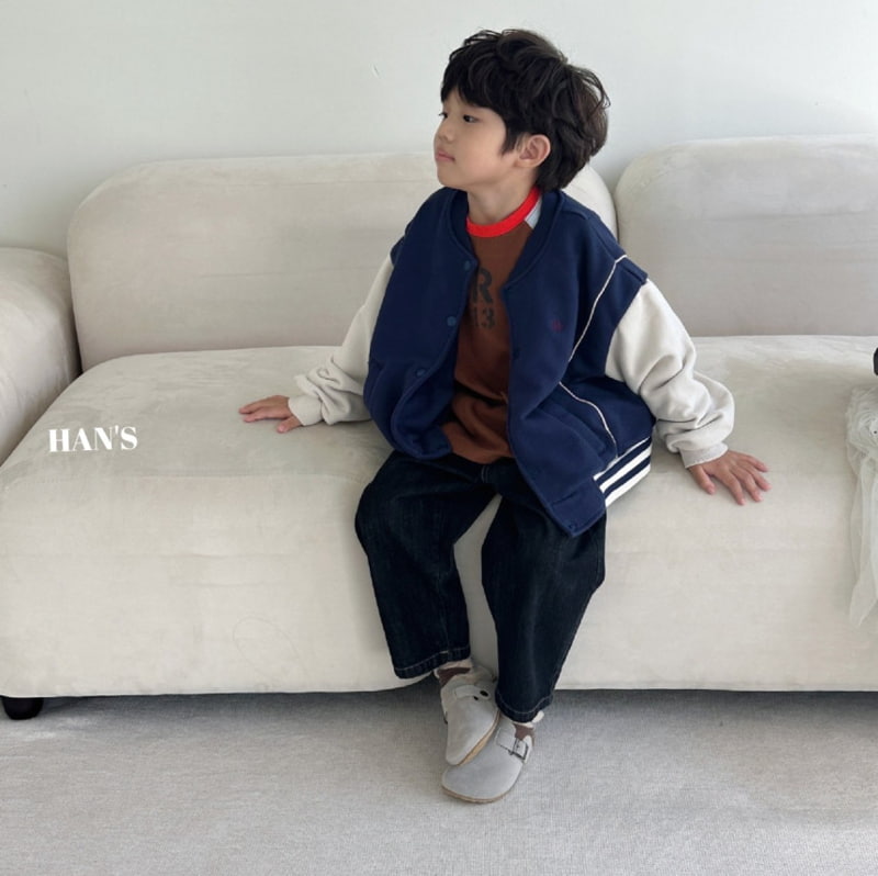 Han's - Korean Children Fashion - #childofig - Alex Baseball Jumper - 9