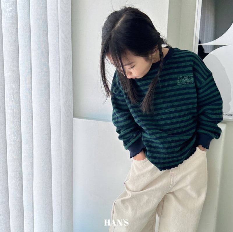 Han's - Korean Children Fashion - #childofig - Ribbon Embroidery Pants - 6