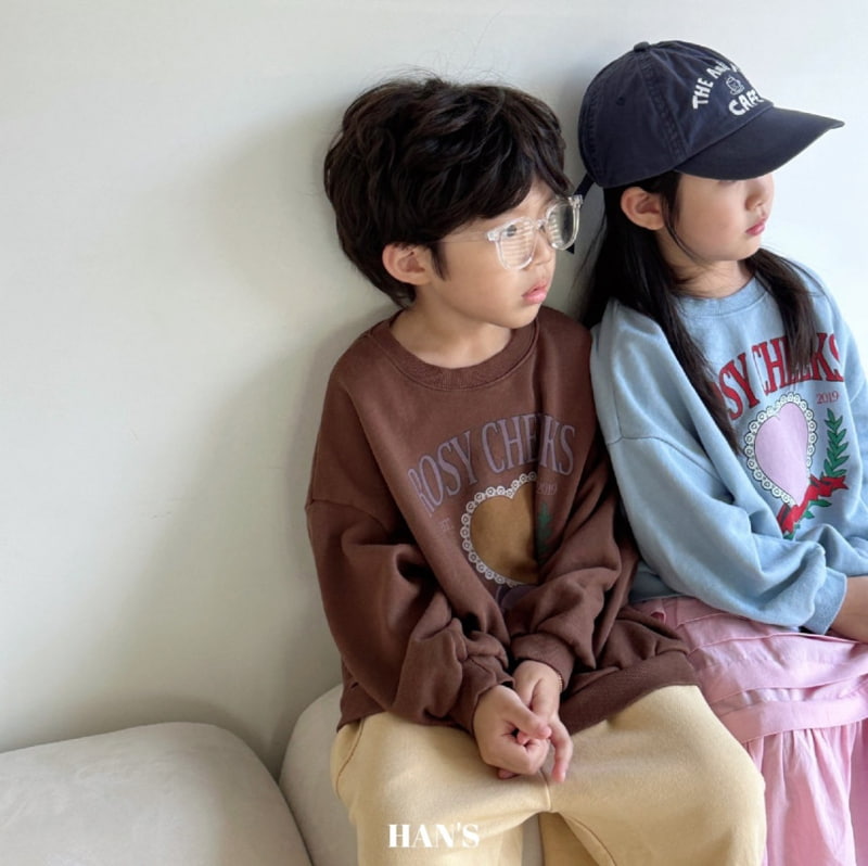 Han's - Korean Children Fashion - #childofig - Heart Sweatshirts - 3