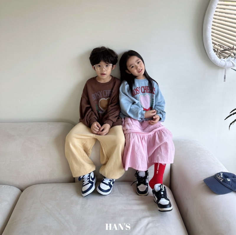 Han's - Korean Children Fashion - #childofig - Heart Sweatshirts - 4