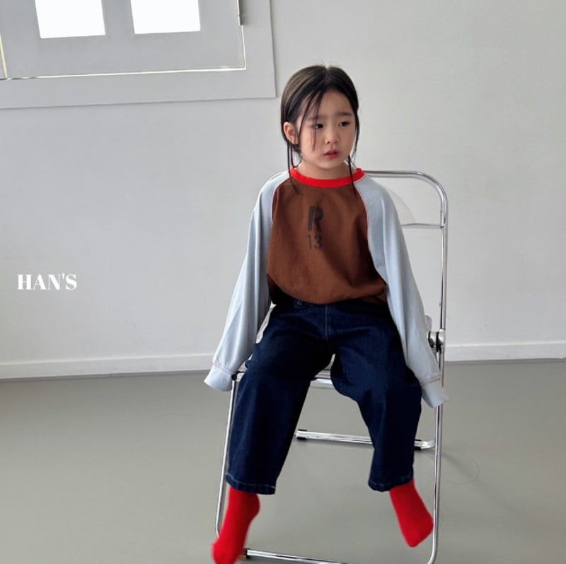 Han's - Korean Children Fashion - #childrensboutique - Ludy Colored Tee - 12